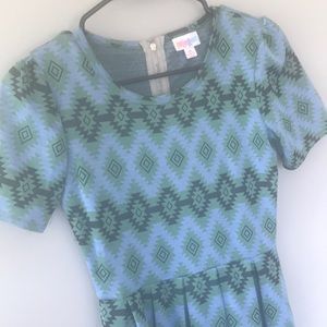 XS Lularoe Amelia Dress